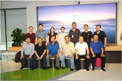 中裝協(xié)副秘書長劉原一行參觀考察常宏公司實錄